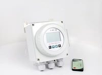 Medidor de Flujo Magnético Digital KAMBODA DN80-DN300 SUS316L con Convertidor Integrado, Cable de 15m y Pantalla LCD para Líquidos, Gas y Aceite