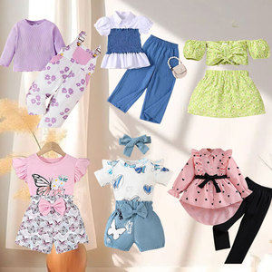 เสื้อผ้าแบรนด์ใหม่ขายส่งจำนวนมาก เสื้อผ้าสตรี ชุดลำลอง ชุดเดรสน่ารัก เสื้อผ้าเด็กมือสอง เสื้อเด็กผู้หญิง ชุดเดรสฤดูร้อน - Product Image 3