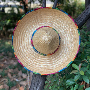 カラフルな量のメキシコの麦わら帽子屋外旅行またはカジュアルなベトナム製サプライヤー - Product Image 6