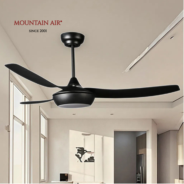 Modern 2-in-1 LED Lamp and Remote Control Ceiling Fan with Decorative Lights Durable ABS Material for Home or Office