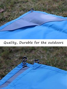 Tapis de plage léger, à séchage rapide, sans sable, imperméable, pour le camping - Product Image 4