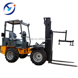 Chariot élévateur tout-terrain hydrostatique 4x4 de 1 tonne, idéal pour l'apiculture, fabriqué en Chine, à vendre à prix compétitif - Product Image 2