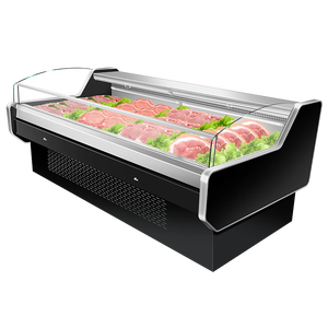 Exhibidor Refrigerador para Supermercado, Vitrina para Conservación de Frescura, Refrigerador para Carne con Puertas de Vidrio - Product Image 2