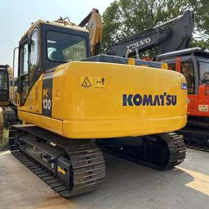 Komatsu-Excavateur d'occasion Komatsu, mini pompe sur chenilles de 13 tonnes, modèle populaire de remise de moteur, original japonais PC130-7/8, 2019 - Product Image 2