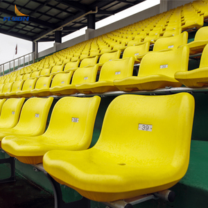 Asientos de estadio de plástico de instalación plana para estadio de fútbol y canchas deportivas - Product Image 2