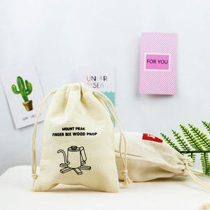 Bolsa de lino y algodón de fábrica al por mayor con Calicó cordón <span class=keywords><strong>Bikini</strong></span> cuchara de viaje para manualidades pegatinas marcos de fotos - Product Image 2