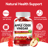 Gummies au vinaigre de cidre de pomme avec la Mère, pour la gestion du poids et le soutien digestif, fournisseur OEM en marque blanche