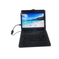 10 pouces 8 pouces filaire universel Smartphone et tablette Pc clavier étui avec support Micro USB Type C