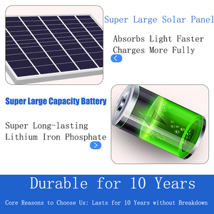 Reflector <span class=keywords><strong>LED</strong></span> <span class=keywords><strong>Solar</strong></span> con Cuerpo de ABS Impermeable, <span class=keywords><strong>Luces</strong></span> Solares de Jardín Súper Brillantes con Clasificación IP66, <span class=keywords><strong>Panel</strong></span> <span class=keywords><strong>LED</strong></span>, 80 <span class=keywords><strong>Luces</strong></span> Solares 1.5 - Product Image 3