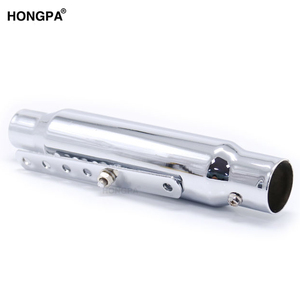 ท่อไอเสียรถจักรยานยนต์โครเมี่ยมสำหรับคาเฟ่แข่ง ATV <span class=keywords><strong>CB400</strong></span>รถจักรยานยนต์ - Product Image 5