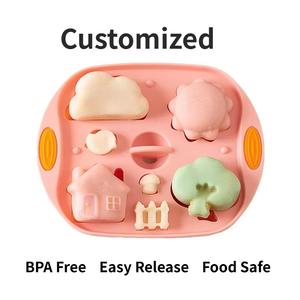 Household Children Toddler Cake Decorations Silicone Mold Food-grade Silicone Cake <b>Pan</b> <b>Steam</b> Rice Cake Making Mold - Product Image 2