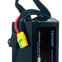 Herewin 6S 12S 14S 18S 16000MAH 22000MAH Lipo lityum iyon batarya şarj edilebilir tarım ve kaldırma Drone pili