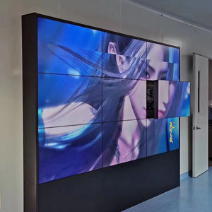 65インチ、75インチ、85インチの超狭額縁LCDスプライシングスクリーン、地下鉄/空港やショッピングモールに最適なLCDビデオウォール - Product Image 1