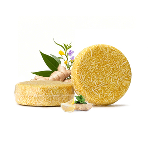 Ginger Solid <b>Shampoo</b> Bar Hydrating & Moisturizing Natural Hair Soap for Bathing Hair Growth & Scalp Nourishment All Hair Types - Product Image 5