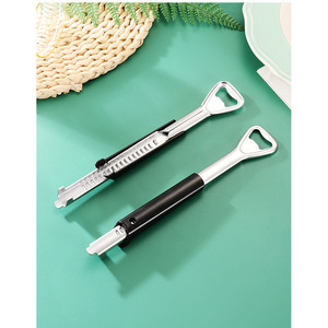 Stainless Steel Can <b>Opener</b> Bottle <b>Opener</b> Kitchen Tool With Non Slip Handle For Opening Cans And Bottles - Product Image 2