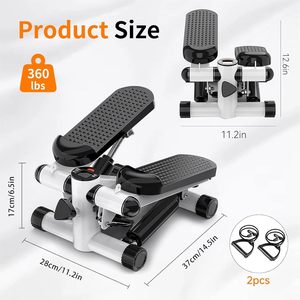 Mini stepper d'intérieur en acier personnalisable et réglable, multifonctionnel et silencieux pour le fitness - Product Image 2