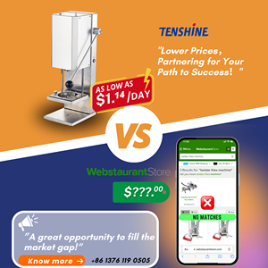 Waffle khoai tây chiên Slicer nâng cấp Hand Crank Rau Cutter phù hợp đầu ra kết hợp khoai tây slicerdrier và máy đóng gói - Product Image 5