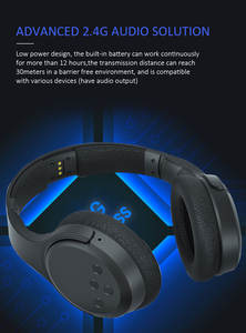 <span class=keywords><strong>Casque</strong></span> de jeu <span class=keywords><strong>sans</strong></span> <span class=keywords><strong>fil</strong></span> de haute qualité <span class=keywords><strong>pour</strong></span> regarder <span class=keywords><strong>la</strong></span> télévision, <span class=keywords><strong>sans</strong></span> bruit, 2,4 GHz, <span class=keywords><strong>casque</strong></span> TV BT - Product Image 5