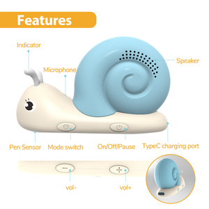 Sách âm thanh SONIX Chipset giáo dục đồ chơi pin ốc công nghệ OID đọc sách thông minh nói chuyện bút trẻ em học Tiếng Anh - Product Image 2