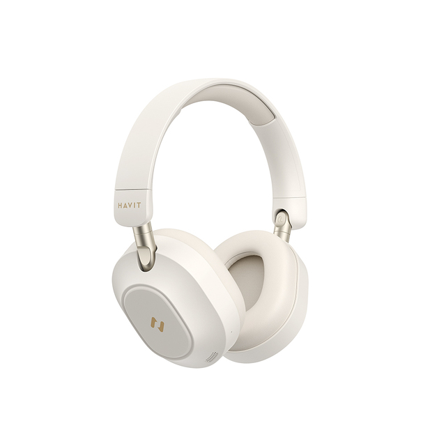 Havit H668BT Auriculares Over-Ear Dual Device Connection 80H Battery Type-C Active Noise Cancelling Wireless Headphones Headset
