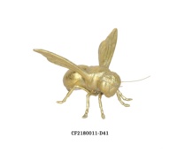 Résine 3D doré, 1 pièce, nouveau modèle en forme d'insecte, cadeau pour décorer la maison, vente en gros