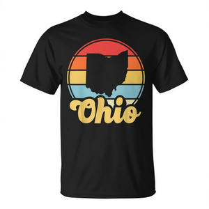 T-shirt Ohio Roots Vintage Ohio Native Home State Pride - Product Image 2