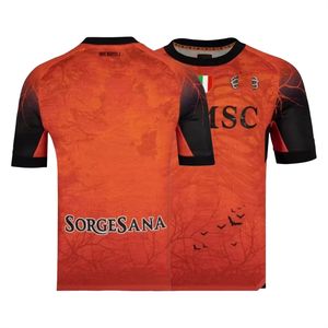 Kaos Halloween Napoli 25/26 Baru Versi Penggemar Maradona Osimhen Maglia Sepak Bola KVARATSKAELIA Jersey Sepak Bola - Product Image 2
