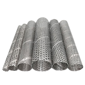 用于水处理和分离系统的耐用螺旋穿孔网（不锈钢丝），提供切割和弯曲服务 - Product Image 1
