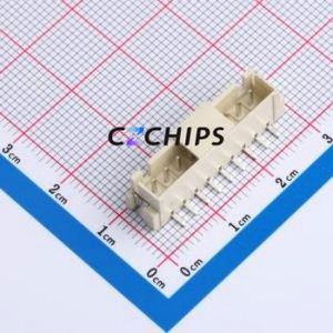 BX-HA2.54-9PLT Wire-to-Board Pin Header SMD,P=2.5mm Connector 1x9P 2.5mm Vertical Mount XHB - Product Image 1