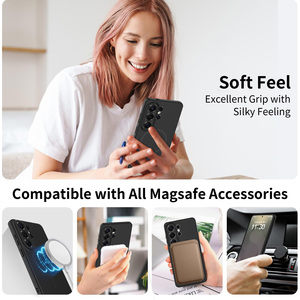 Nuova Cover Magnetica 2026 per <span class=keywords><strong>Samsung</strong></span> S26 Ultra, Colore Puro, con Foro di Precisione per Protezione Lente e Finitura Soft Touch - Product Image 3