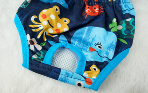 Pantaloni sanitari per animali domestici prevengono le molestie pantaloni fisiologici lavabili tute in Denim per animali domestici pantaloni per cani - Product Image 5