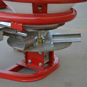 La Chine agriculture 3 points tracteur PTO conduit herbe <span class=keywords><strong>semoir</strong></span> vitesse ajuster PE plastique trémie engrais épandeur - Product Image 6