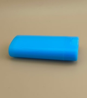 Emballage déodorant vide bleu 20g Mini conteneur de protection solaire 0val Sun Stick