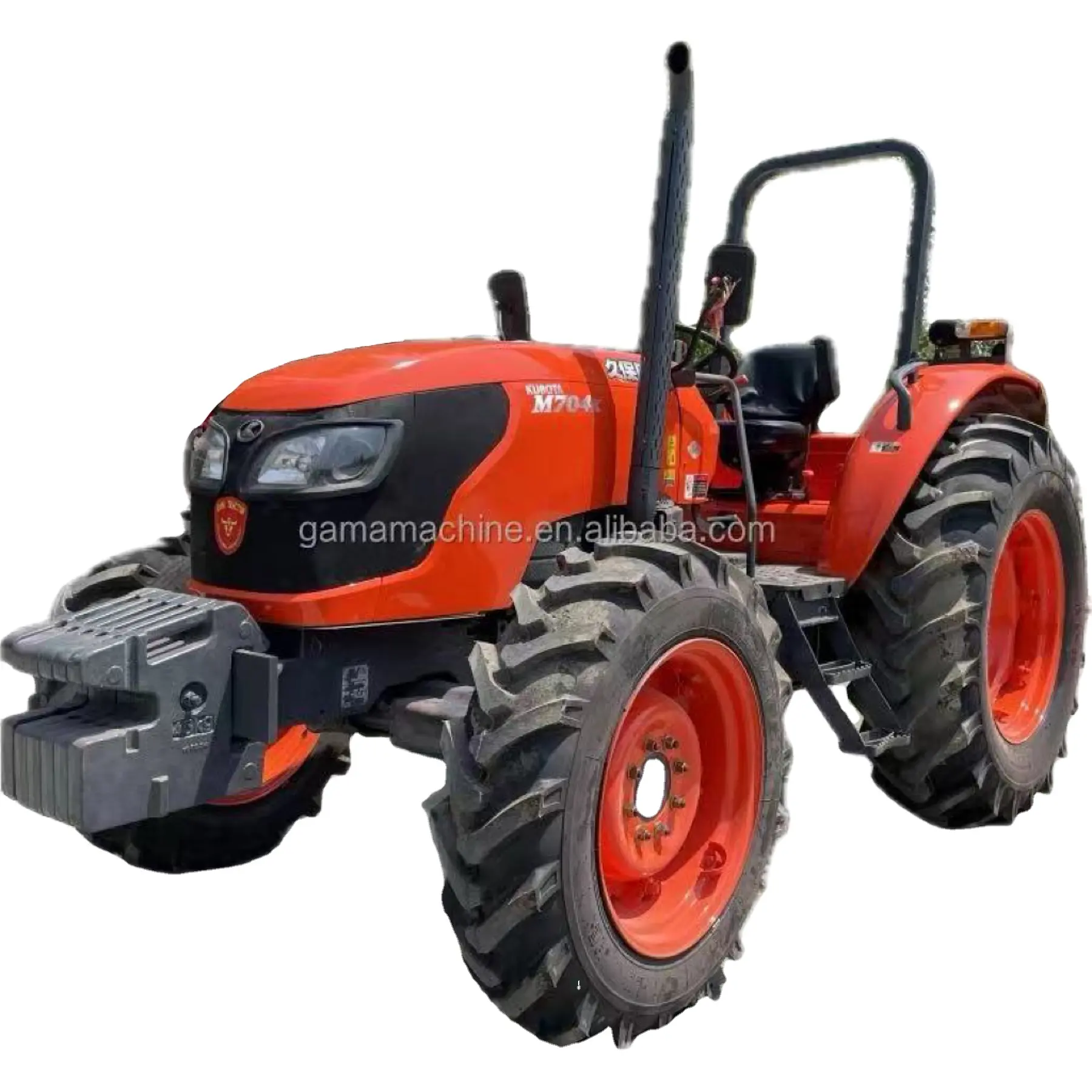 kubota-traktor 70ps reisland reifen mit hydraulischem ventil traktor mit Überdachung