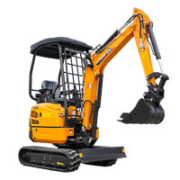Rhinoceros XN18 1T 1 7T 2T 2 5T Jardin hydraulique sur chenilles 360 Micro Digger Small Bagger Compact Escavator Mini digger nouveau utilisé
