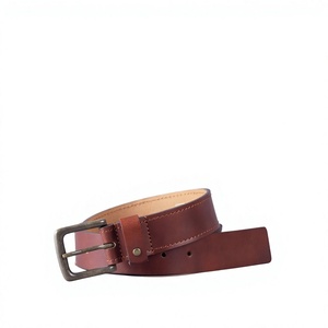 Ceintures en cuir de vache véritable pour hommes, boucle en acier, style vintage, faites à la main, écologiques, dernière arrivée, idéales pour offrir - Product Image 5
