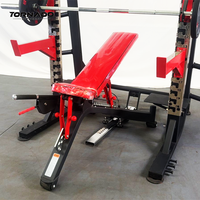 Rack de musculation professionnel robuste, demi-rack, barre de traction multi-positions, banc de musculation, équipement de gym pour l'haltérophilie
