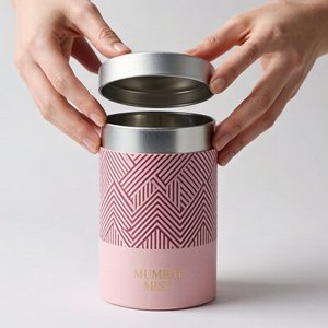 Premium Custom Strawberry Powder Paper Tube Packaging Food Grade <b>Round</b> Cardboard Cylinder Gift <b>Box</b> with Logo OEM ODM - Product Image 5
