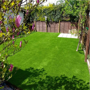 Meisen Césped <span class=keywords><strong>Artificial</strong></span> Colorido 20mm 25mm 30mm 35mm para Patio de Juegos Al Aire Libre Paisajismo Todas las Estaciones Verde Anti Uv Hierba Alfombras - Product Image 5