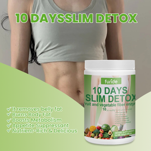 Customized 10 Days Slim Detox <strong>Shake</strong> Herbal Supplement <strong>Low</strong> <strong>Calorie</strong> <strong>High</strong> Fiber Appetite Control OEM Private Label - Product Image 2