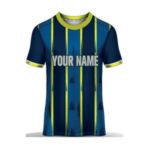 Camiseta de fútbol personalizada con estampado bajo demanda, ropa de envío directo, camiseta de Fitness para hombre, ropa deportiva de entrenamiento de verano, ropa de fútbol - Product Image 3