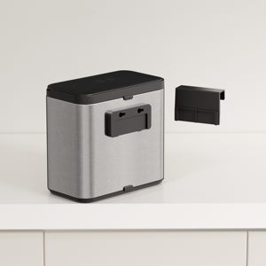 Poubelle de compostage pour cuisine, résistante à l'eau, 4 litres, couleurs personnalisées, poubelle de bureau murale pour intérieur, avec couvercle - Product Image 3