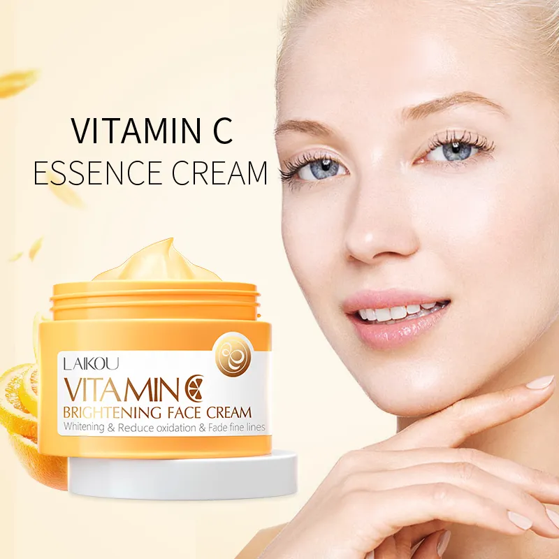 New facial care LAIKOU mositurzing hydrating anti aging face cream 25g face skin care vitamin c whitening face cream