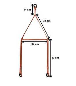 Trípode de rescate <span class=keywords><strong>Eslinga</strong></span> de rescate para lucha contra incendios - Product Image 5
