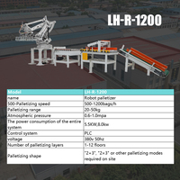 Robot Palettiseur Kawasaki ABB KUKA LH Ligne de Palettisation Charge Utile 120kg 180kg Servomoteur Bras Robotique pour Sacs Seaux Cartons