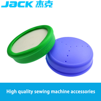 JACK Machine à coudre coussin de jambe coussin Silicone souple Anti-Vibration Gel tapis Anti-Fatigue universel repose-jambes vêtements pièces de Machine