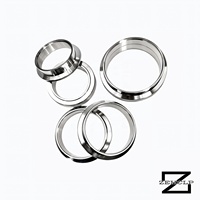 Bague de raccordement à soudure en acier inoxydable 304 pour turbo, échappement de camion, intercooler, paire mâle-femelle, sur mesure, OEM, poli, haute pression, vente en gros