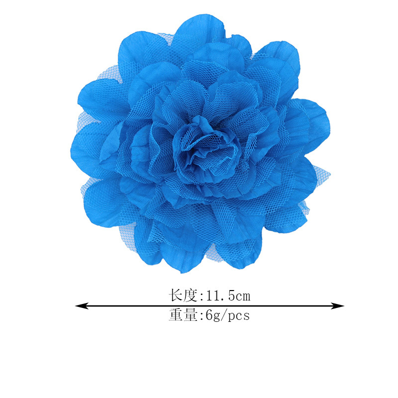 Fleur De Cheveux En Satin - 20 Couleurs Disponibles - Barrette épingle Multifonction - Neuf Avec étiquettes