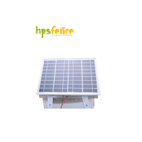 HPSFENCE HPSS100 Solar Fence Energizer - Ecologisch verantwoorde roestvrijstalen & kunststof buitenomheiningssysteem voor huiselijke beveiliging
