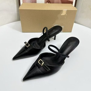 Sandalias de tacón alto con diseño abierto y boca de pez para mujer, sexy y a la moda, ideales para el trabajo, novedad de verano 2026 - Product Image 2